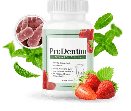 ProDentim® Bottle With Ingredients